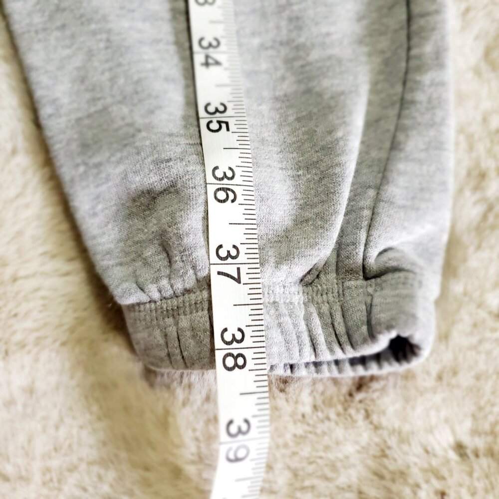 North Face Jogger Sweatpants Small Gray Cozy Lounge Athleisure Activewear - Picture 9 of 10